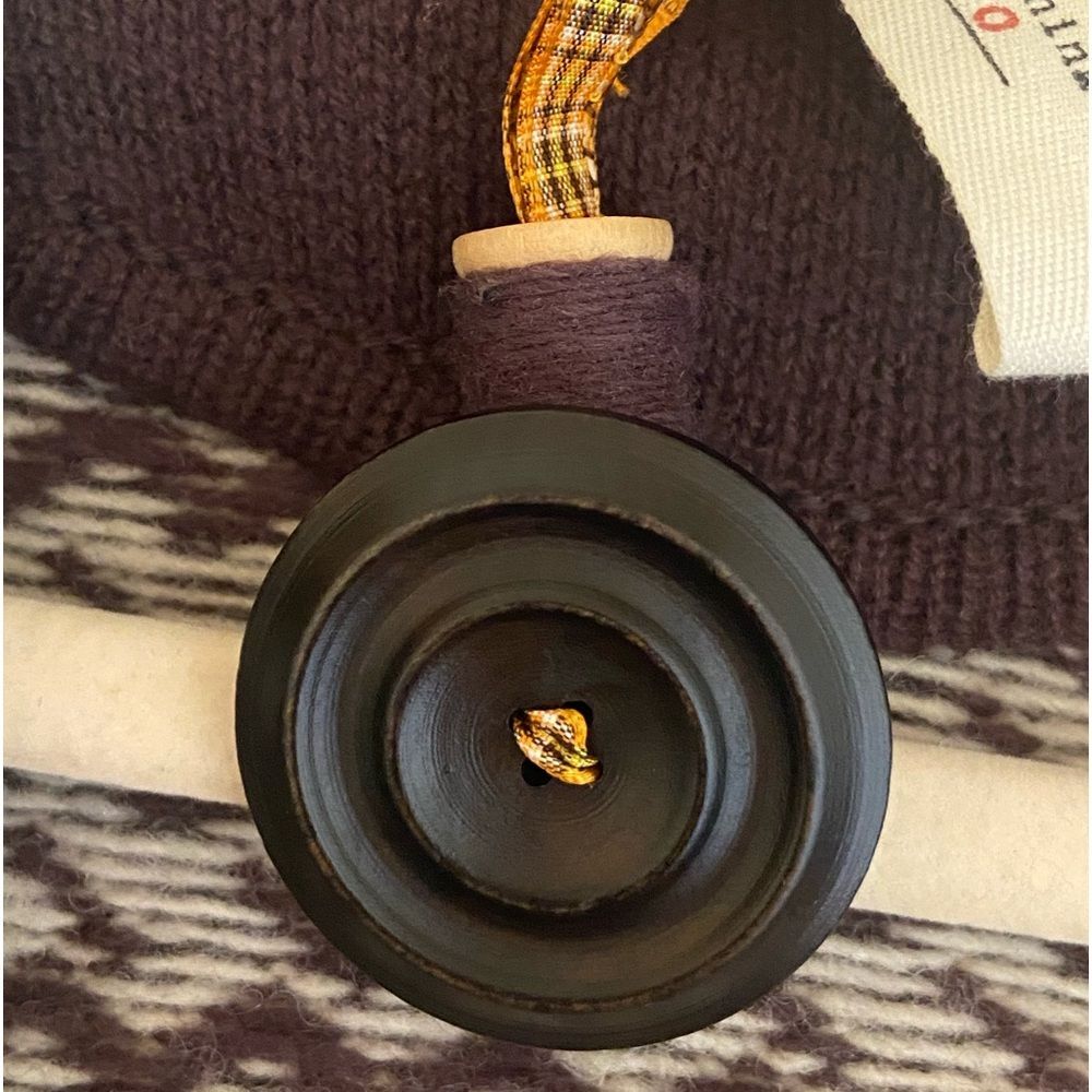 Anthropologie Cartonnier - Wool Brown Jabberwocky Cardigan Sweater - size L NWOT - Picture 6 of 10